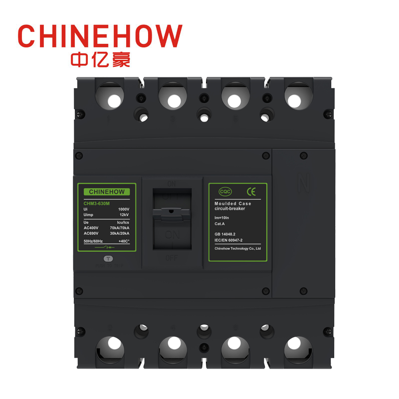 CHM3-630M/4 Molded Case Circuit Breaker