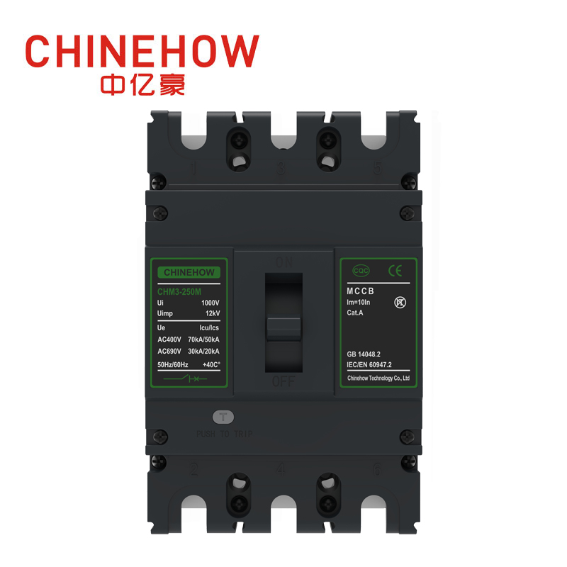 CHM3-250M/3 Molded Case Circuit Breaker