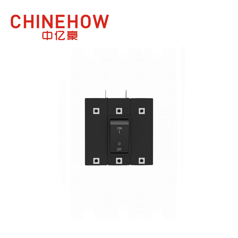 CVP-TH Hydraulic Magnetic Circuit Breaker Angle Rocker Actuator with M4 Screw With Upturend Lugs 3P 