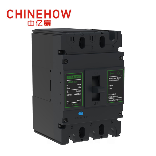 China Push Button Adjustable Molded Case Circuit Breaker manufacturers